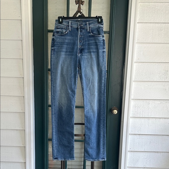 MOTHER The Pixie Tomcat Ankle Jean in Daytime Warrior Wash Size 26 - Picture 1 of 9